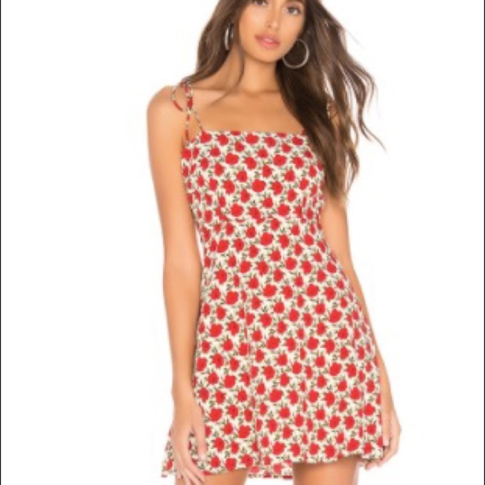 Superdown floral mini dress